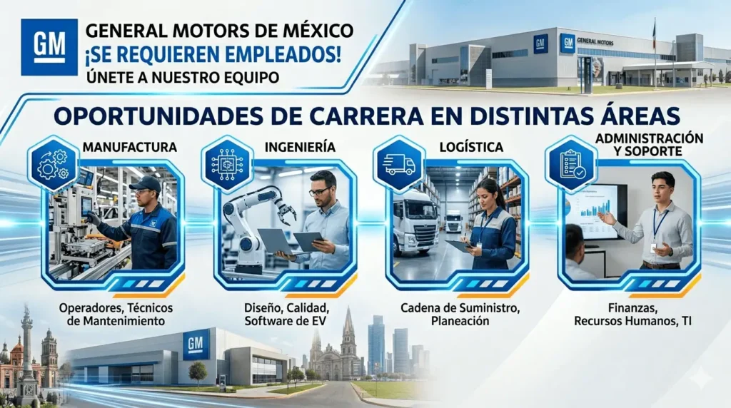 EMPLEOS GENERAL MOTORS DE MÉXICO